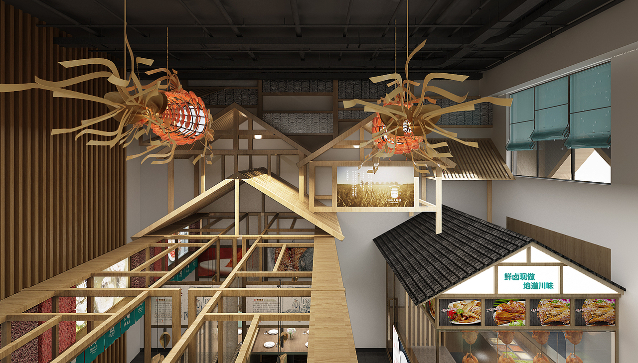 合肥川菜馆装修设计—不在成都，吃对川菜