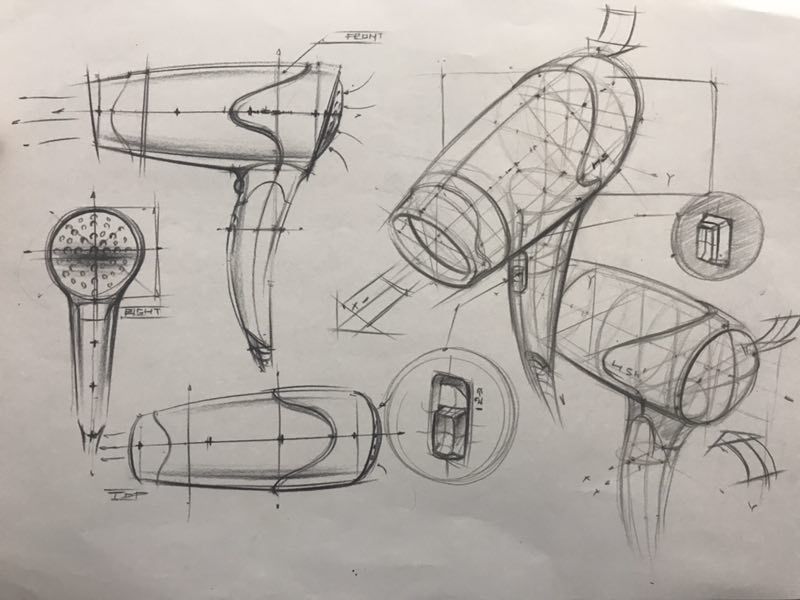 工业设计-手绘线稿|工业/产品|其他工业/产品|牛灰灰 - 原创作品