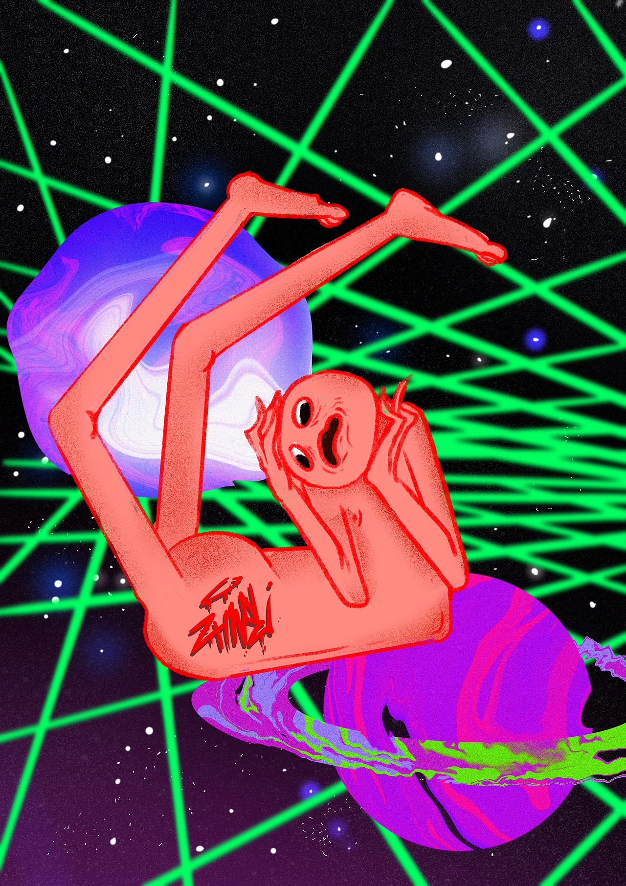 上半年插画合集（图ZMTY4MzYyNzY0） - 新锐潮流插画 - 站酷设计师ZHWE973原创素材 - 站酷ZCOOL