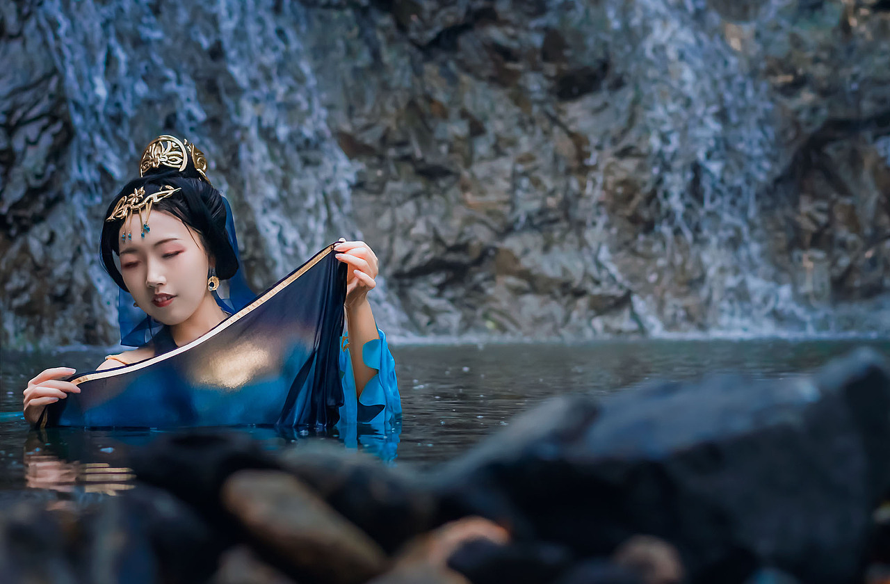 【cos正片】沧海间·霜影