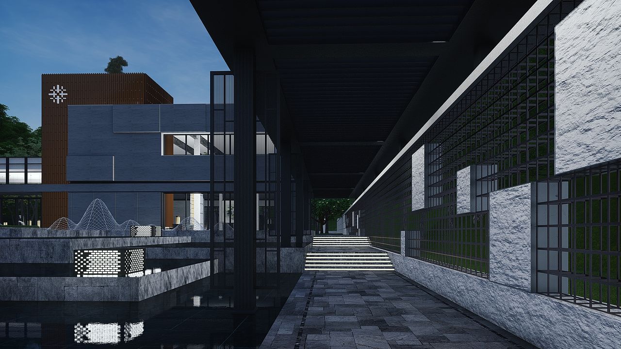 售楼处景观设计（图ZMjc2MTE2NTY0） - 建筑设计 - 站酷设计师噜嚕噜噜鲁鲁修原创素材 - 站酷ZCOOL