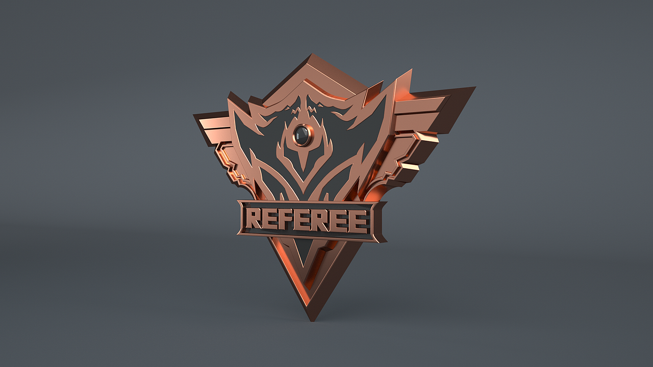 王者荣耀职业联赛裁判徽章设计（图ZMTIyMzU3MDQ0） - 其他三维 - 站酷设计师Good丶Luck丿原创素材 - 站酷ZCOOL