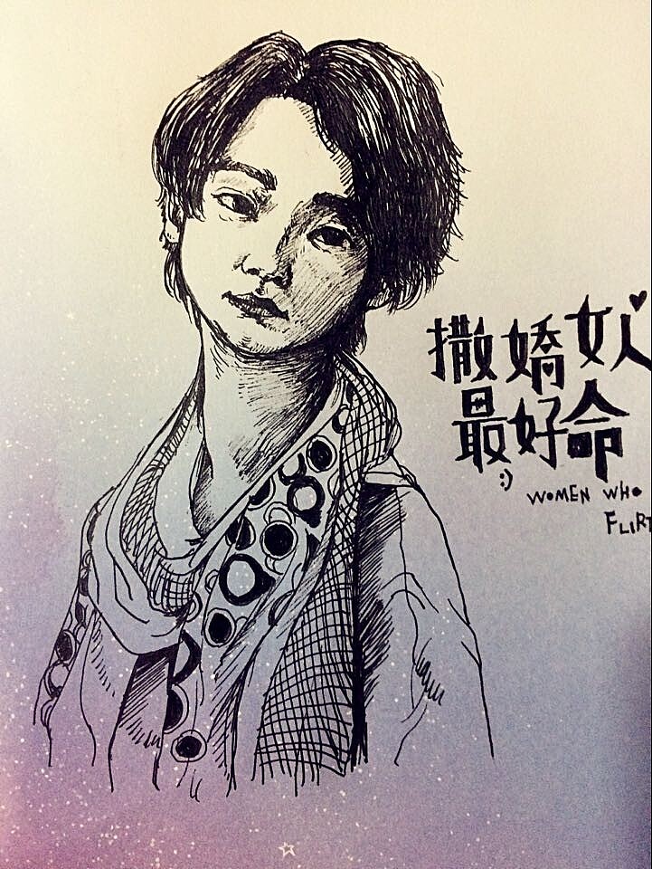 一些电影,人物绘画【一】