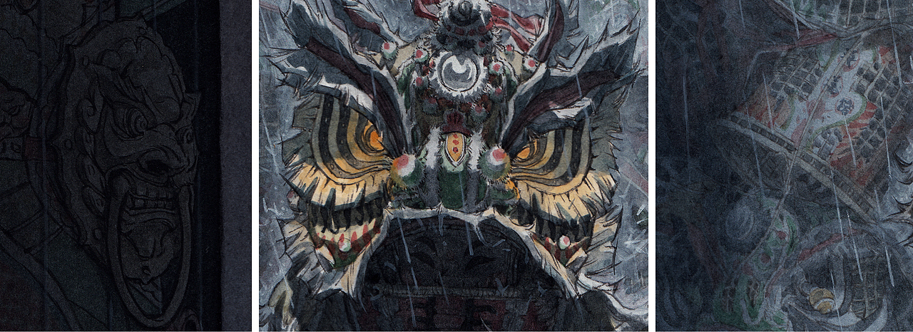 《醒魂》系列绘画作品（图ZMTgxNDAxMzA4） - 创作习作 - 站酷设计师何浩斌原创素材 - 站酷ZCOOL