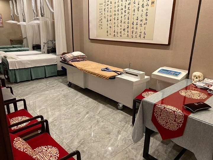 1000平米新中式中医康复理疗馆内功能空间设计,这样设