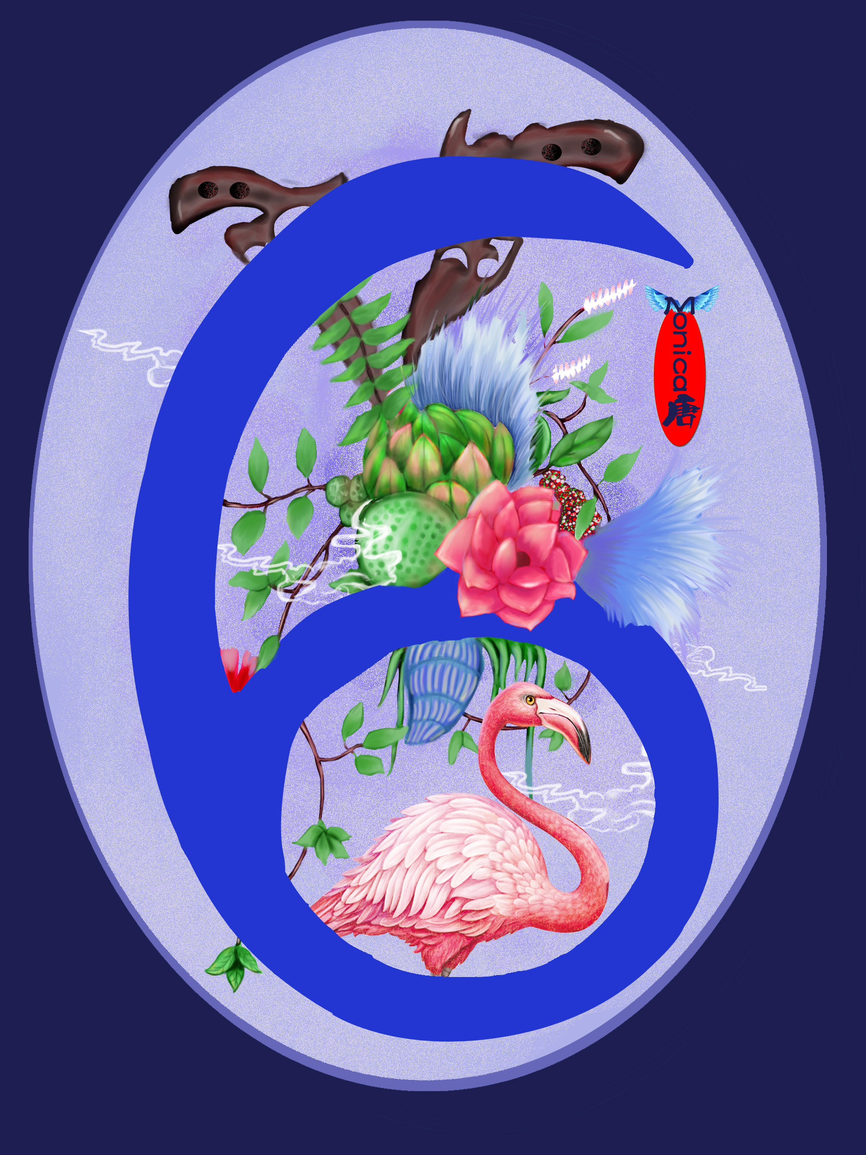 一组属于我自己的数字插画