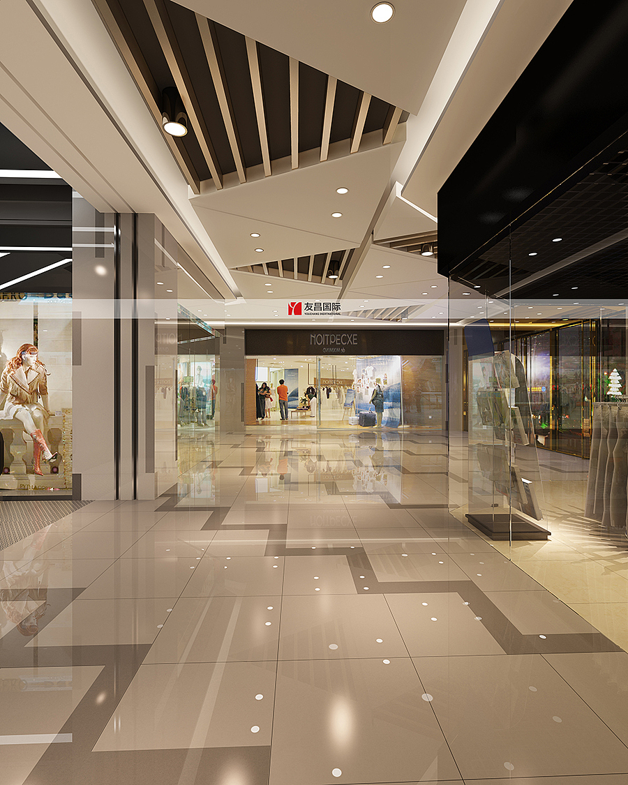 【友昌设计案例】南丰凯升购物广场设计效果图（图ZMjA1MDczNzQw） - 家装设计 - 站酷设计师友昌商业设计原创素材 - 站酷ZCOOL