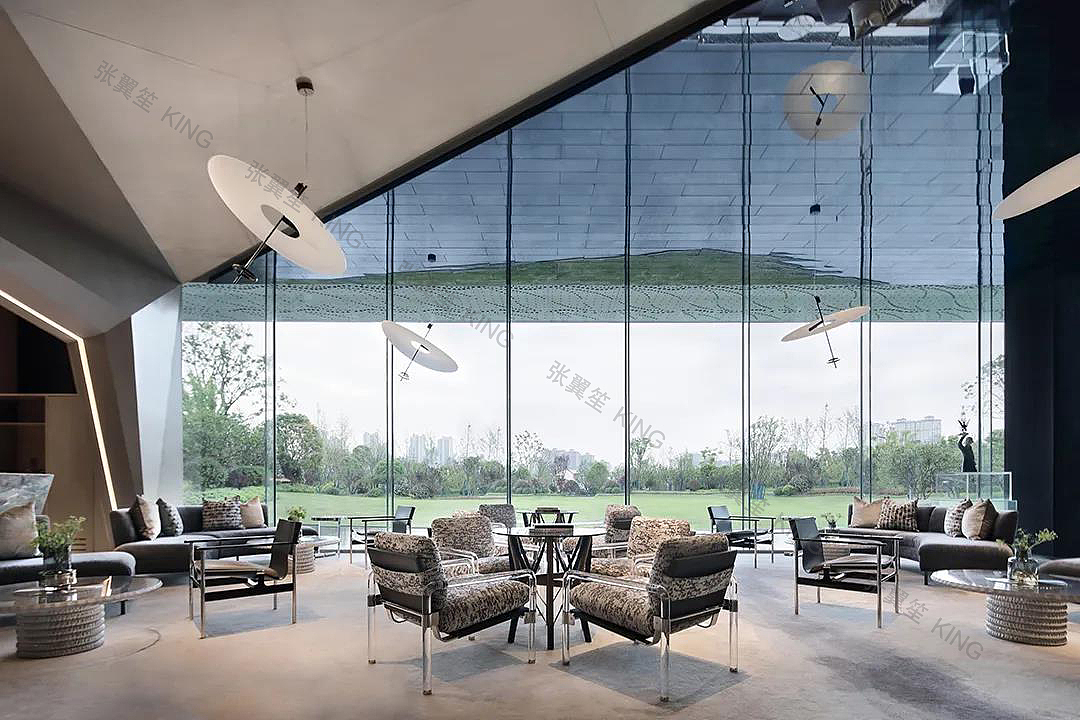 金茂府.洞庭生态创新城售楼处（图ZMjA3MTEwMzg0） - 家装设计 - 站酷设计师张翼笙原创素材 - 站酷ZCOOL