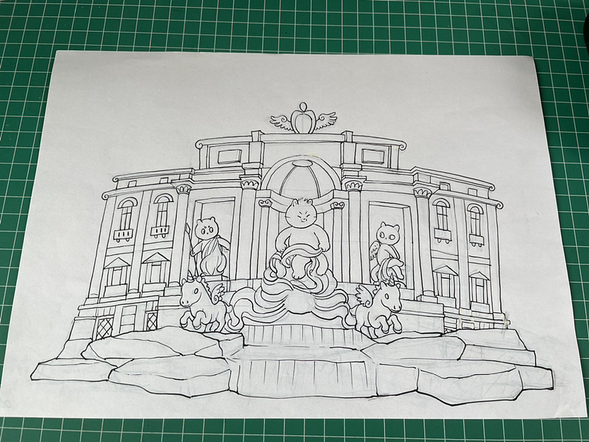 许愿池（图ZMzE0NjM3NjMy） - 创作习作 - 站酷设计师钧升jun原创素材 - 站酷ZCOOL