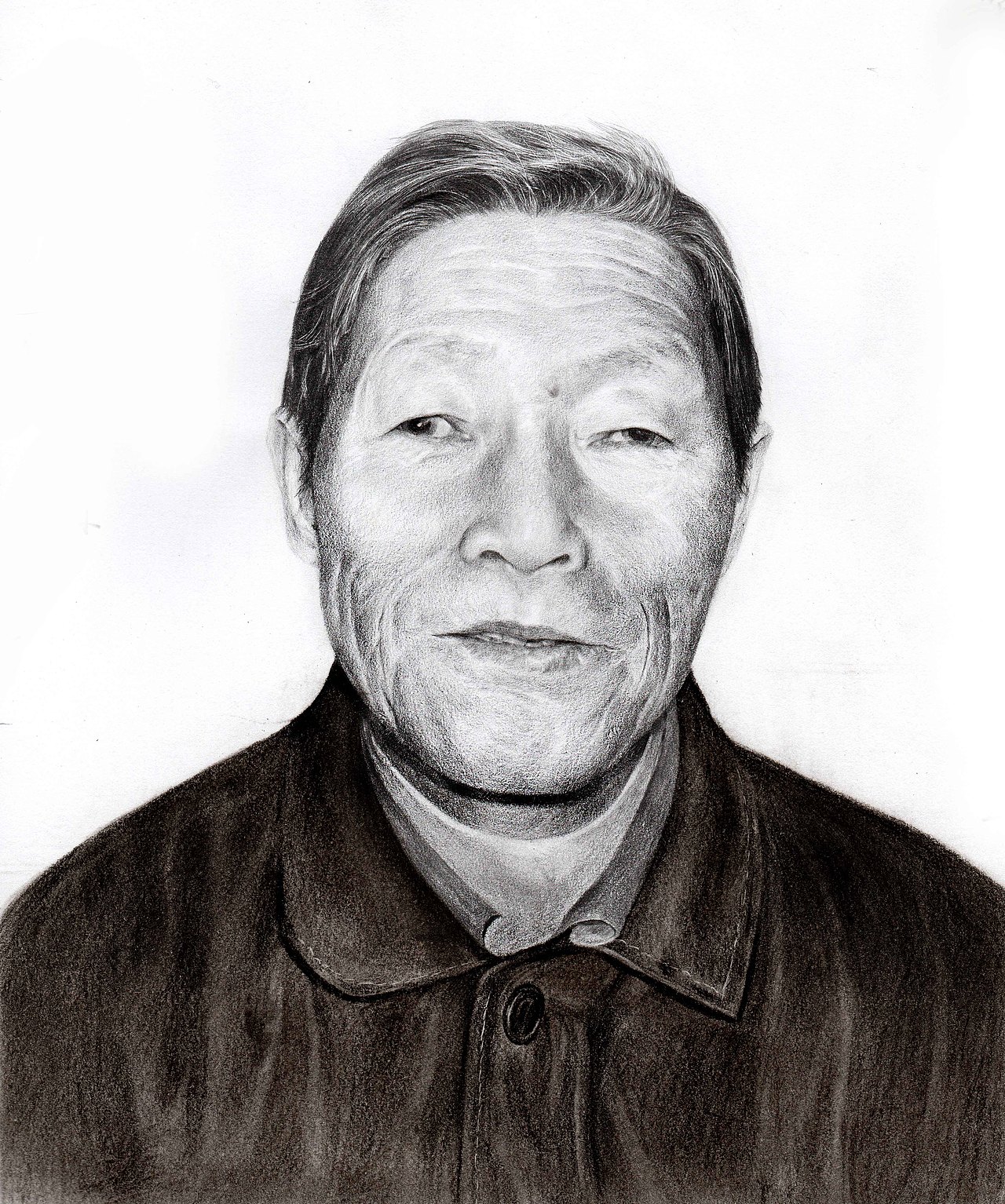 爷爷说让画张遗像……,画的不象,奶奶的画的太像了,后来,奶奶卧床不起了。同学拜托我画一张,我委婉拒绝,虽和我无关,但总有感觉自己做的不好。