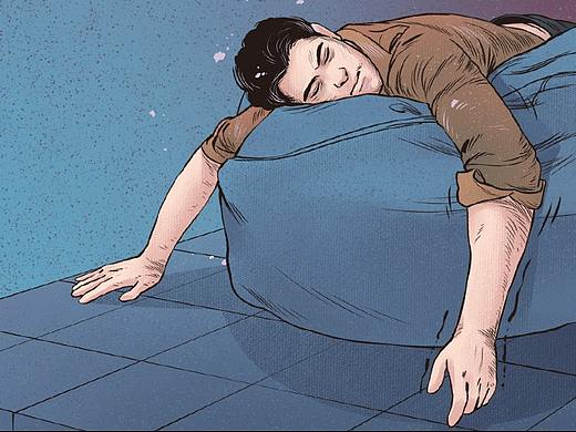 24、《腾讯医典：熬夜的危害》条漫（2021.5.24）