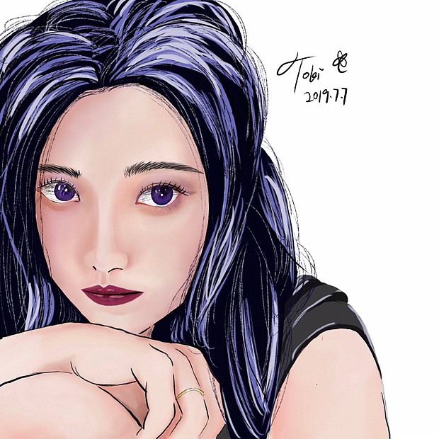 IPAD绘画:人物02