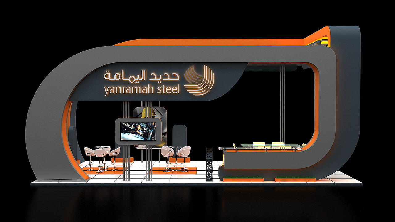 工业展位设计 3D效果图设计（图ZMTkyNDkwNjQ4） - 其他 - 站酷设计师Bigggg原创素材 - 站酷ZCOOL