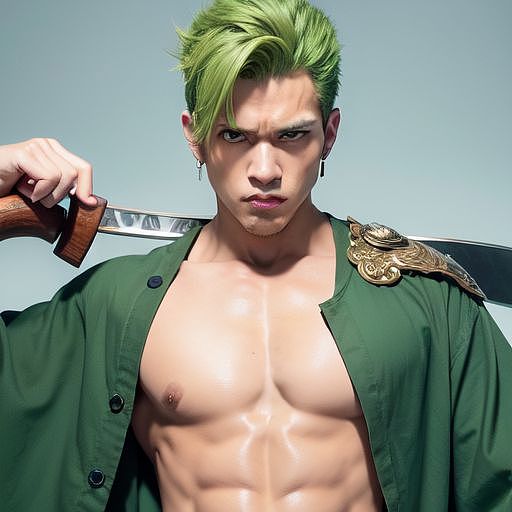 学习AI绘画练习稿：海贼王（图ZMzM5NTYwNTY0） - AI作品 - 站酷设计师权记原创素材 - 站酷ZCOOL