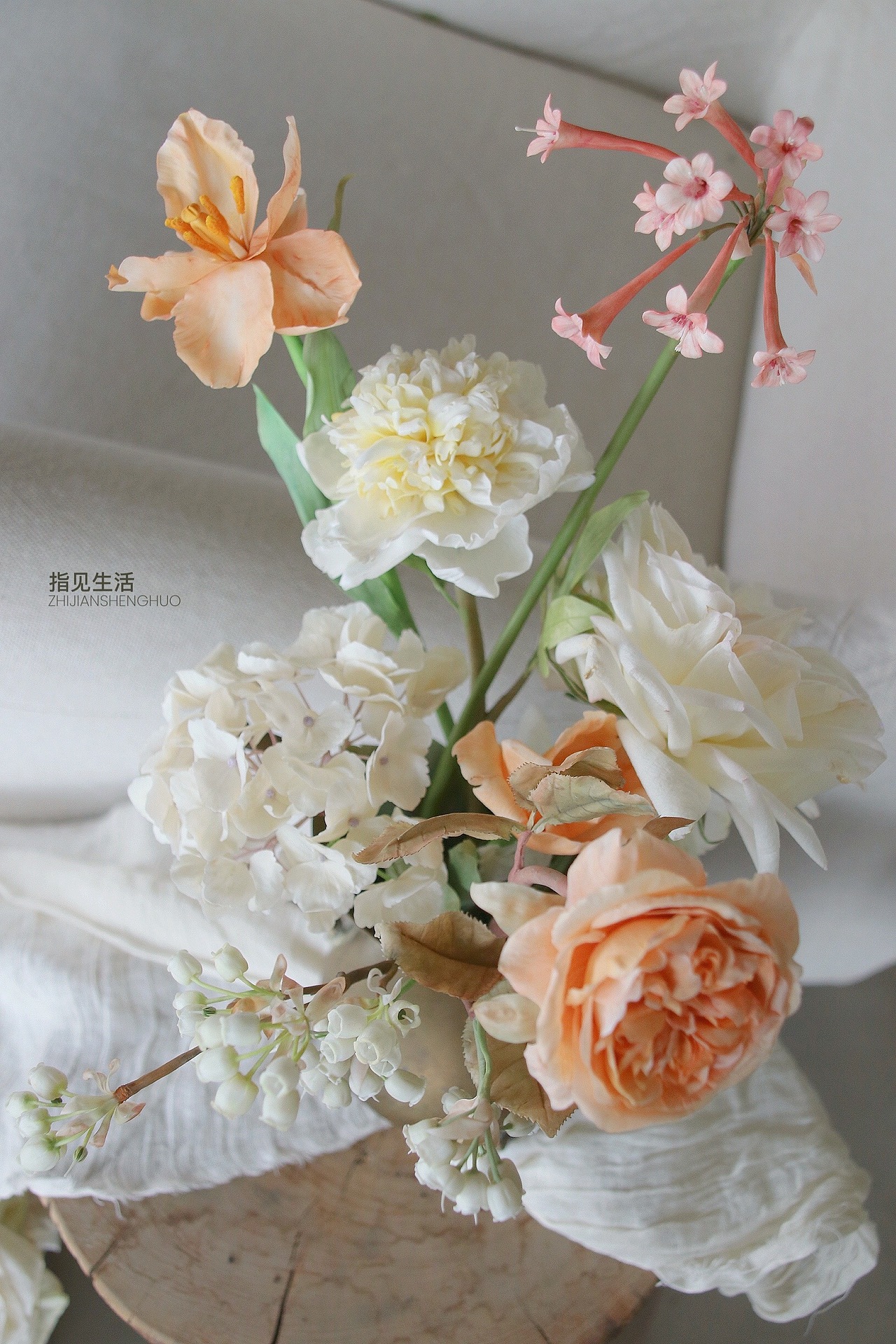 粘土花艺培训作品