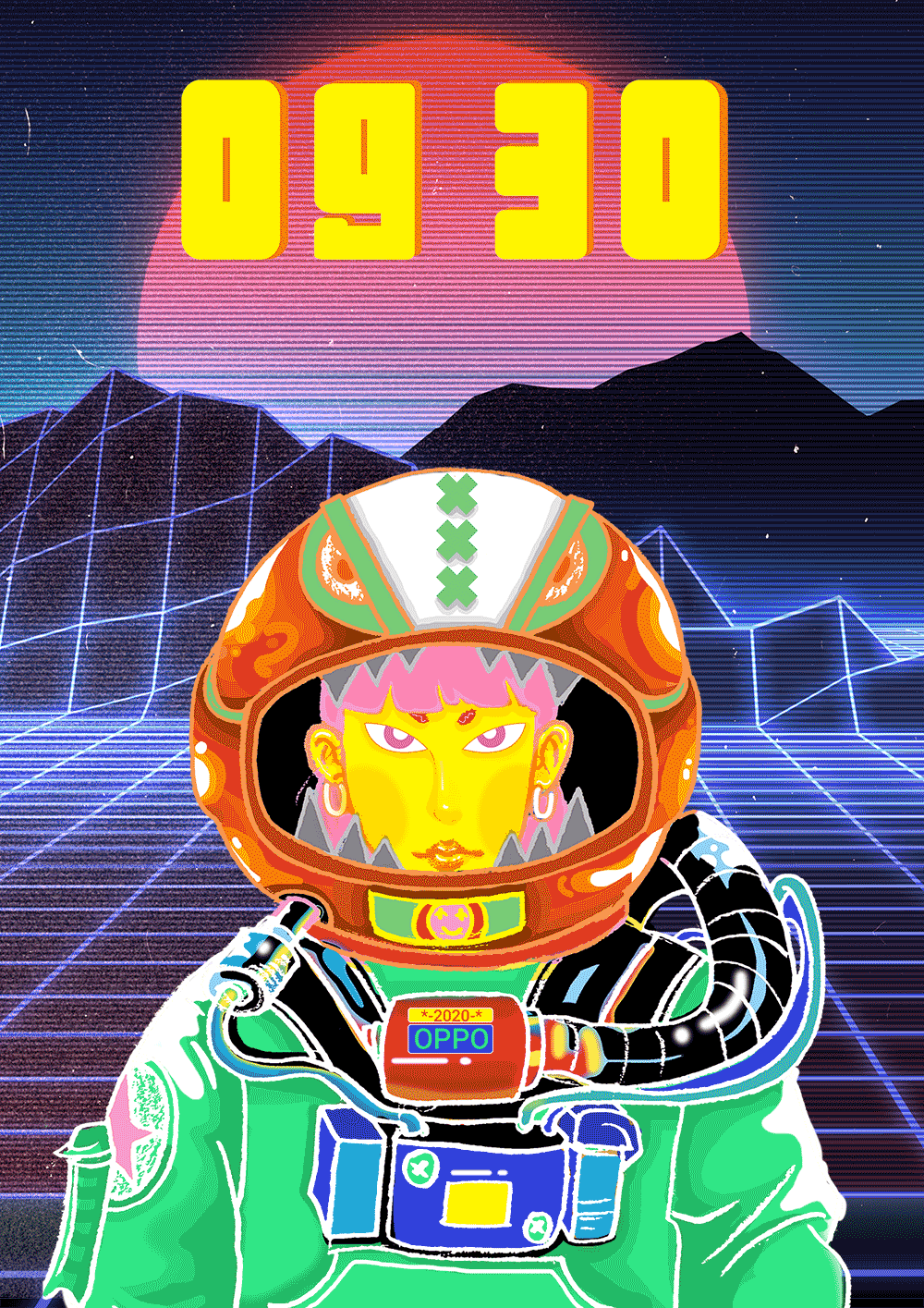 萬物皆可盤盤盤-OPPO Watch表盤創(chuàng)意設(shè)計（圖ZMjA3ODcxOTEy） - 主題/皮膚 - 站酷設(shè)計師五藏小次郎原創(chuàng)素材 - 站酷ZCOOL