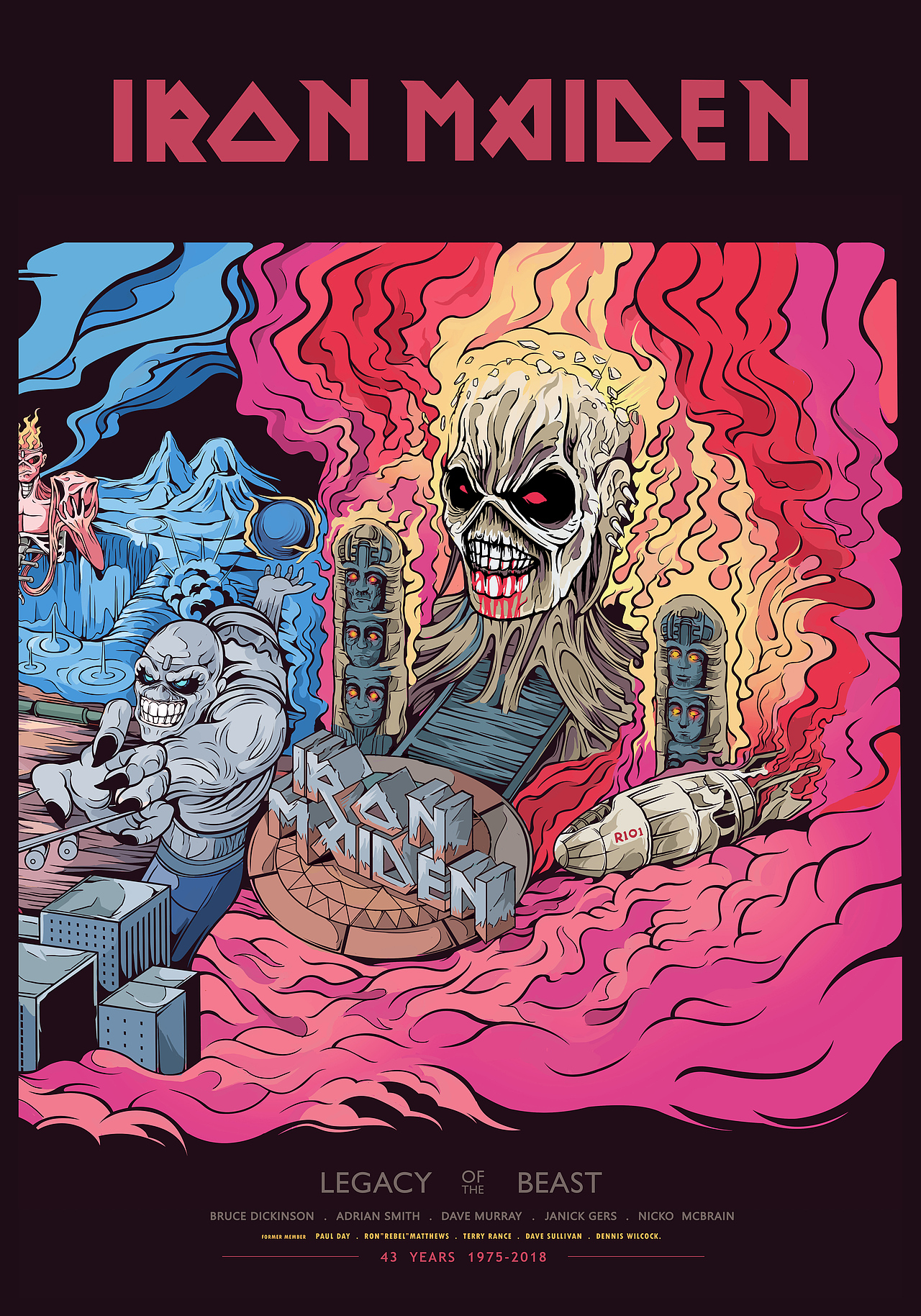 new frontier-致敬 iron maiden（图ZMTExNDQzMTky） - 商业插画 - 站酷设计师乔治王子品牌设计原创素材 - 站酷ZCOOL