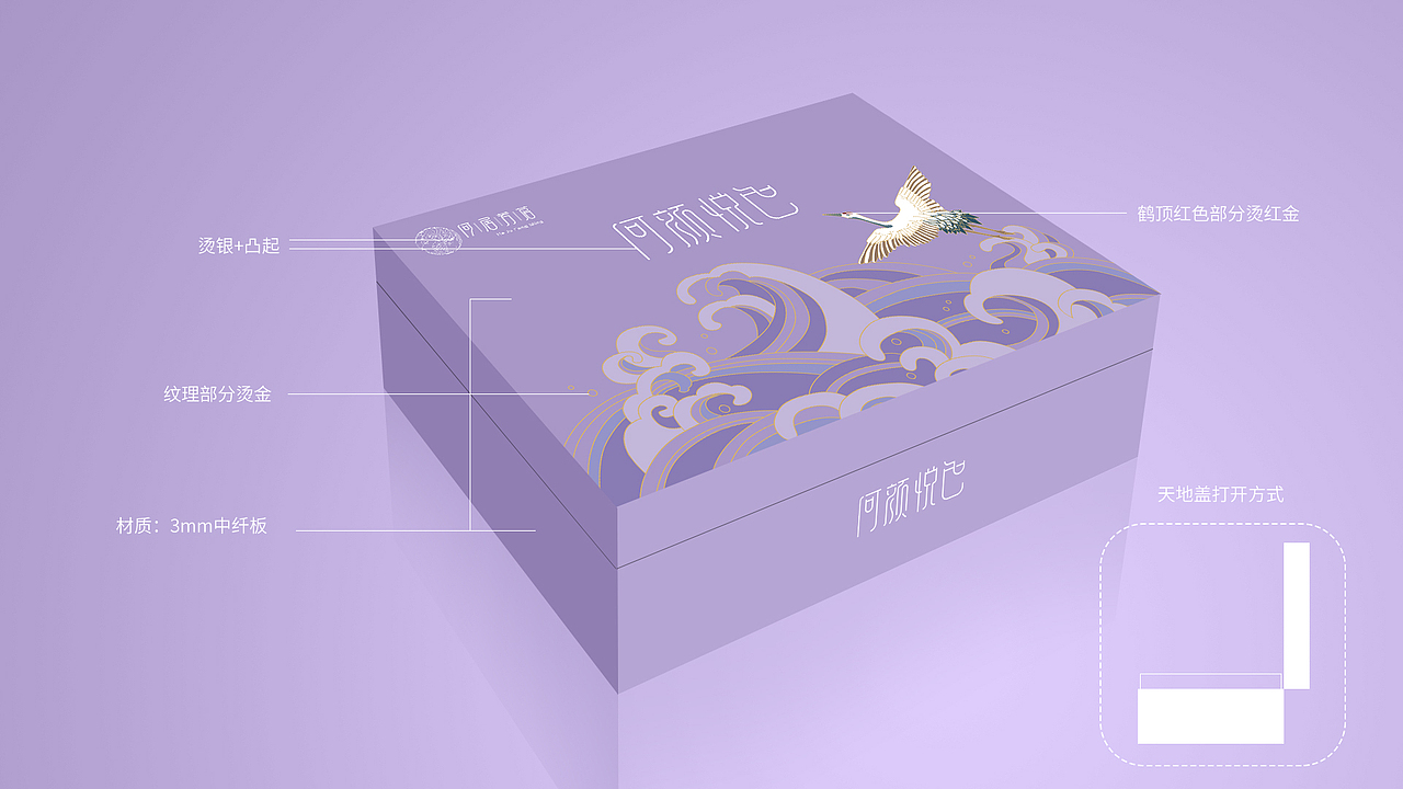 何居芳茗系列包装-紫色