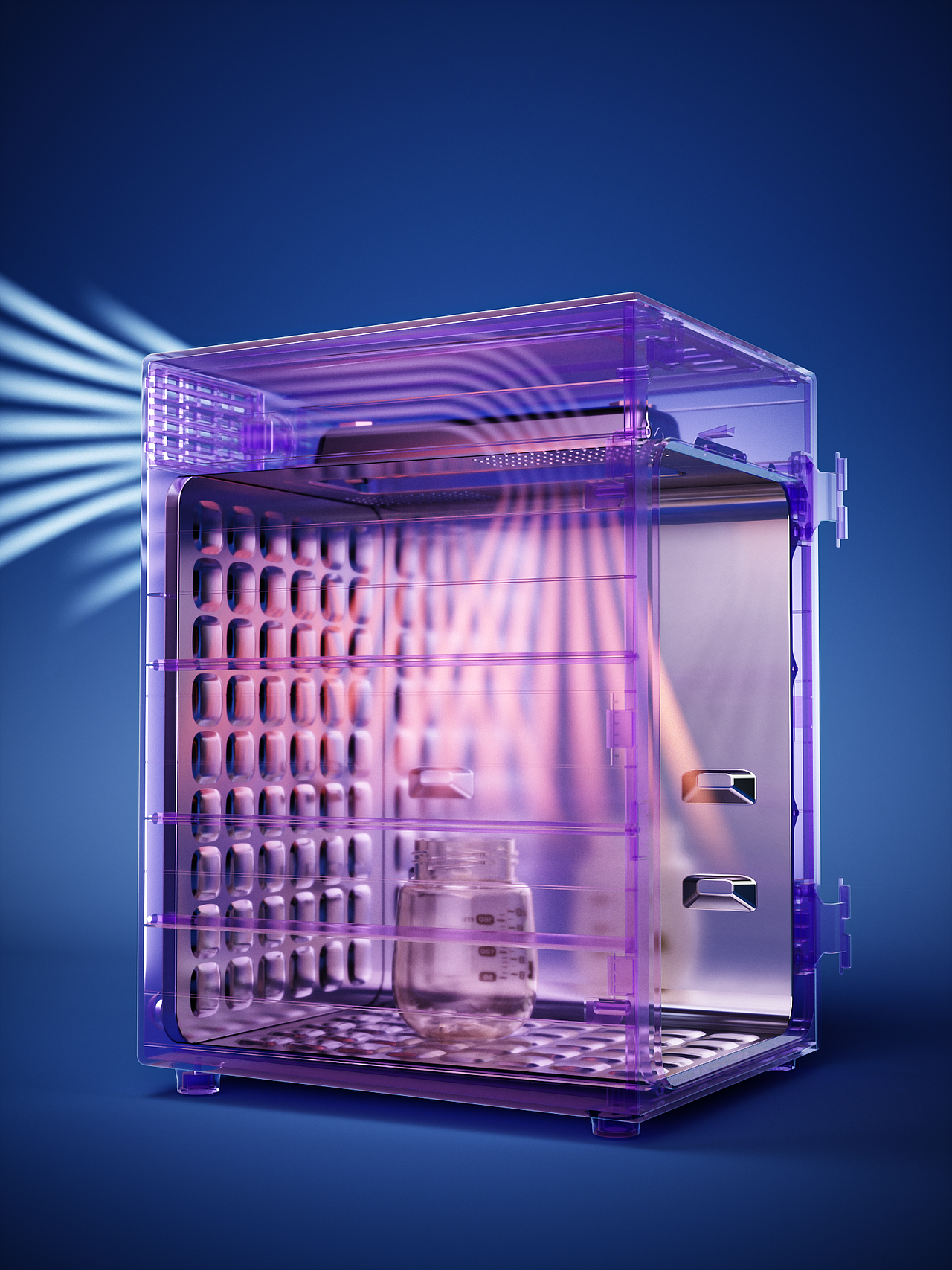 小白熊母婴 C4D三维 产品