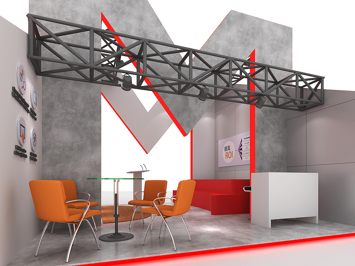 展厅效果图作品