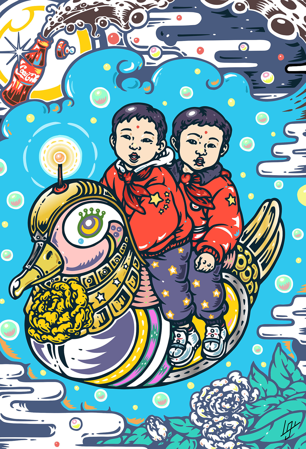 * 回顾90年代 * 年画/插画