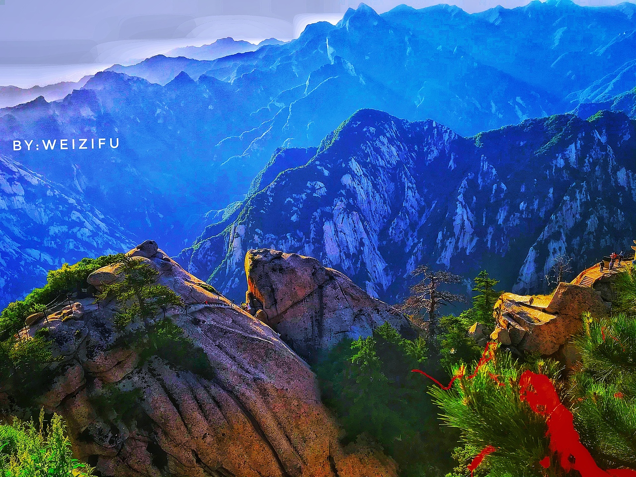 手机摄影||华山论剑⚔华山风景名胜区·渭南
