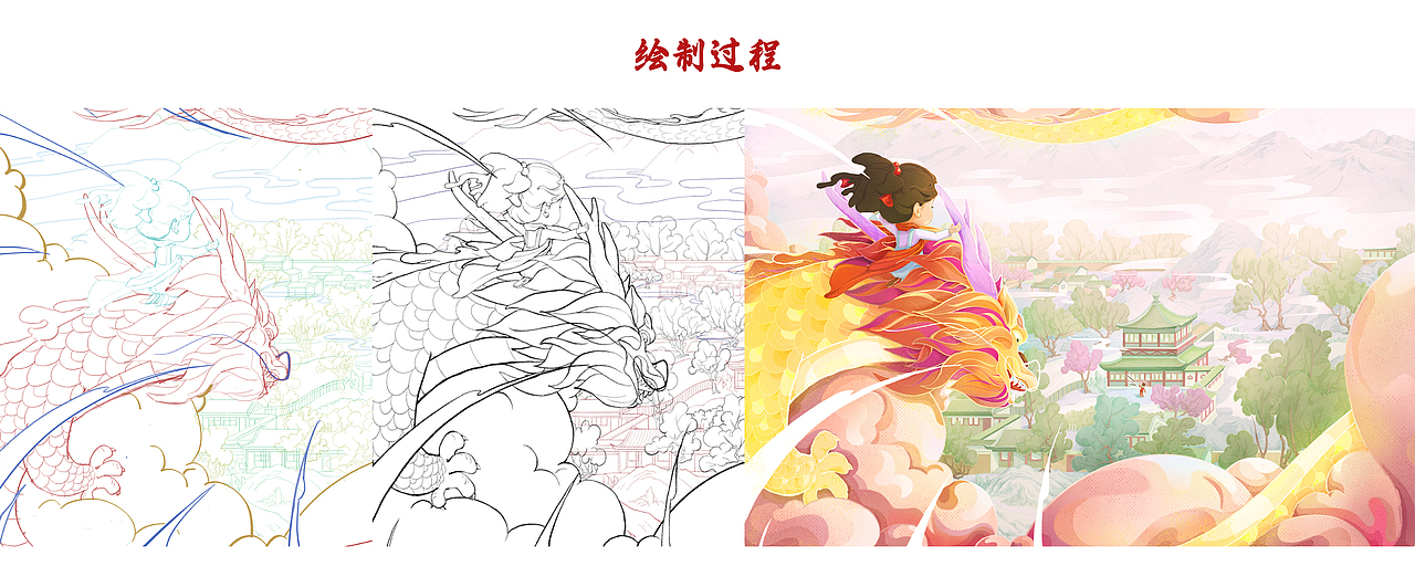 皇家“游”禮?重回圓明園（圖ZMzU2MjMwNjc2） - 商業(yè)插畫(huà) - 站酷設(shè)計(jì)師sunny科研插畫(huà)原創(chuàng)素材 - 站酷ZCOOL