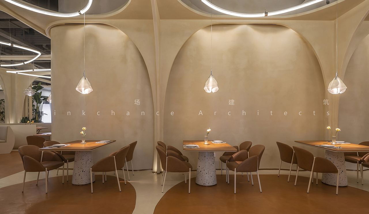 Meet 11花漾餐厅（图ZMzI2NzU1MzI4） - 酒店餐饮设计 - 站酷设计师力场建筑原创素材 - 站酷ZCOOL