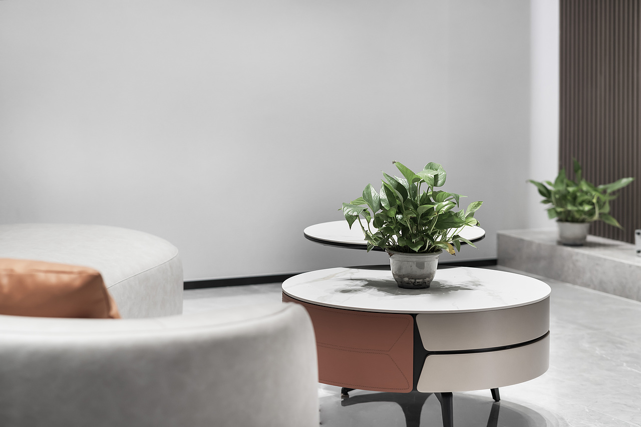 一套简约轻奢别墅空间摄影