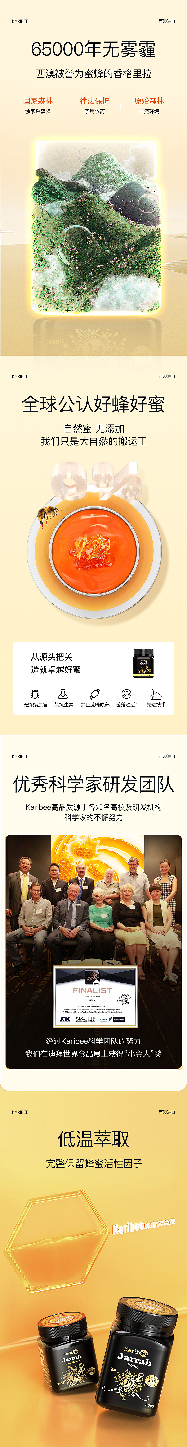 进口蜂蜜详情页（图ZMzE5NzM3MDQ0） - 电商 - 站酷设计师子虚巫有原创素材 - 站酷ZCOOL