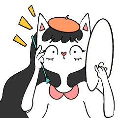 猫小姐（图ZMzA1MjczNjQ0） - 概念设定 - 站酷设计师鱼花酱原创素材 - 站酷ZCOOL