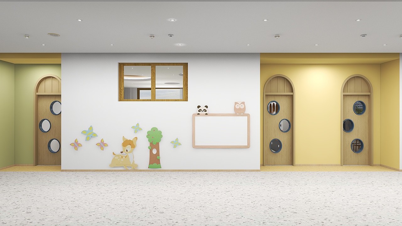 一個幼兒園空間設計方案（图ZMzQyNDc4NzM2） - 家装设计 - 站酷设计师无城视觉原创素材 - 站酷ZCOOL