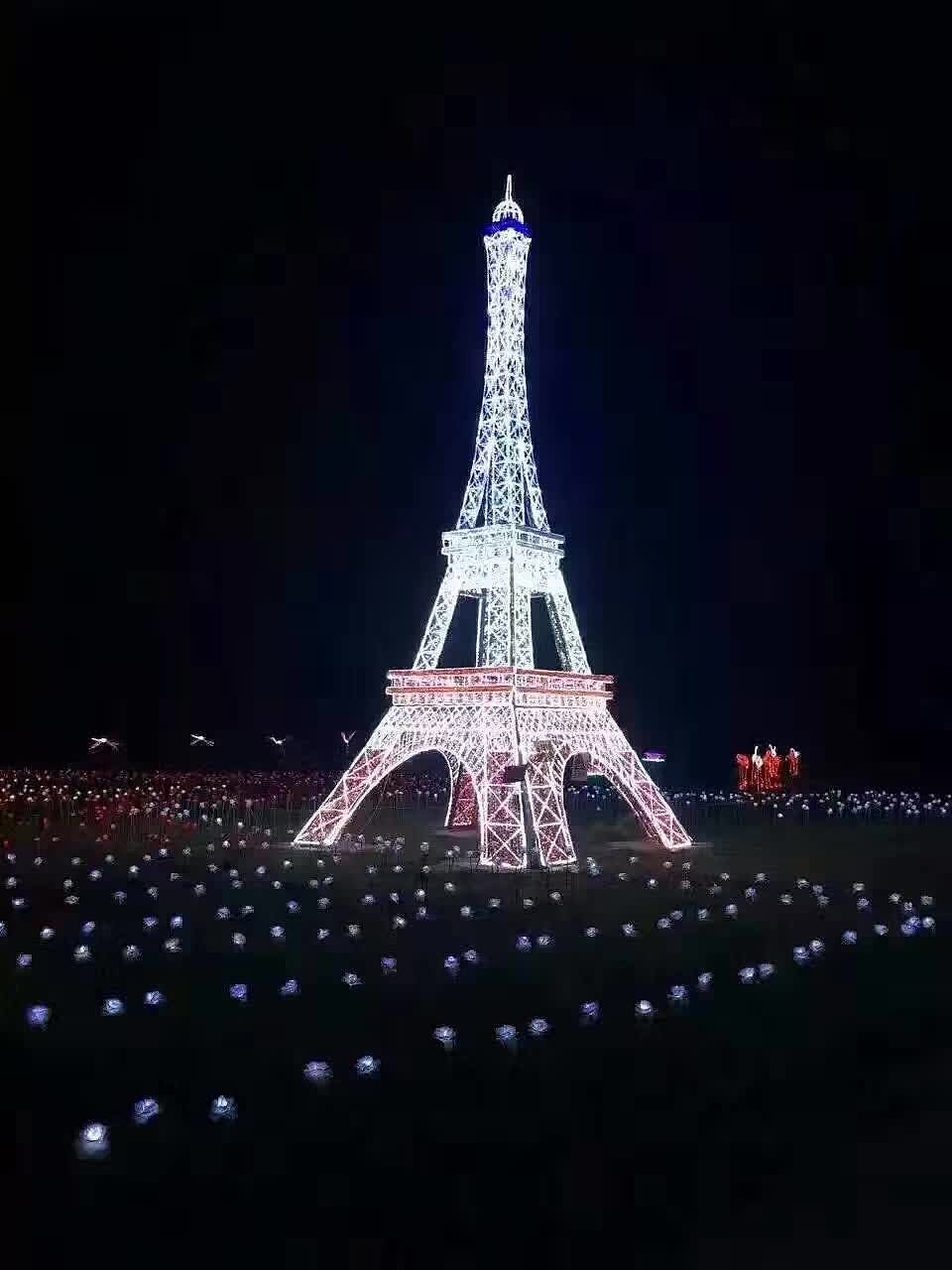 焦作市景区娱乐暖场道具埃菲尔铁塔出租,出售