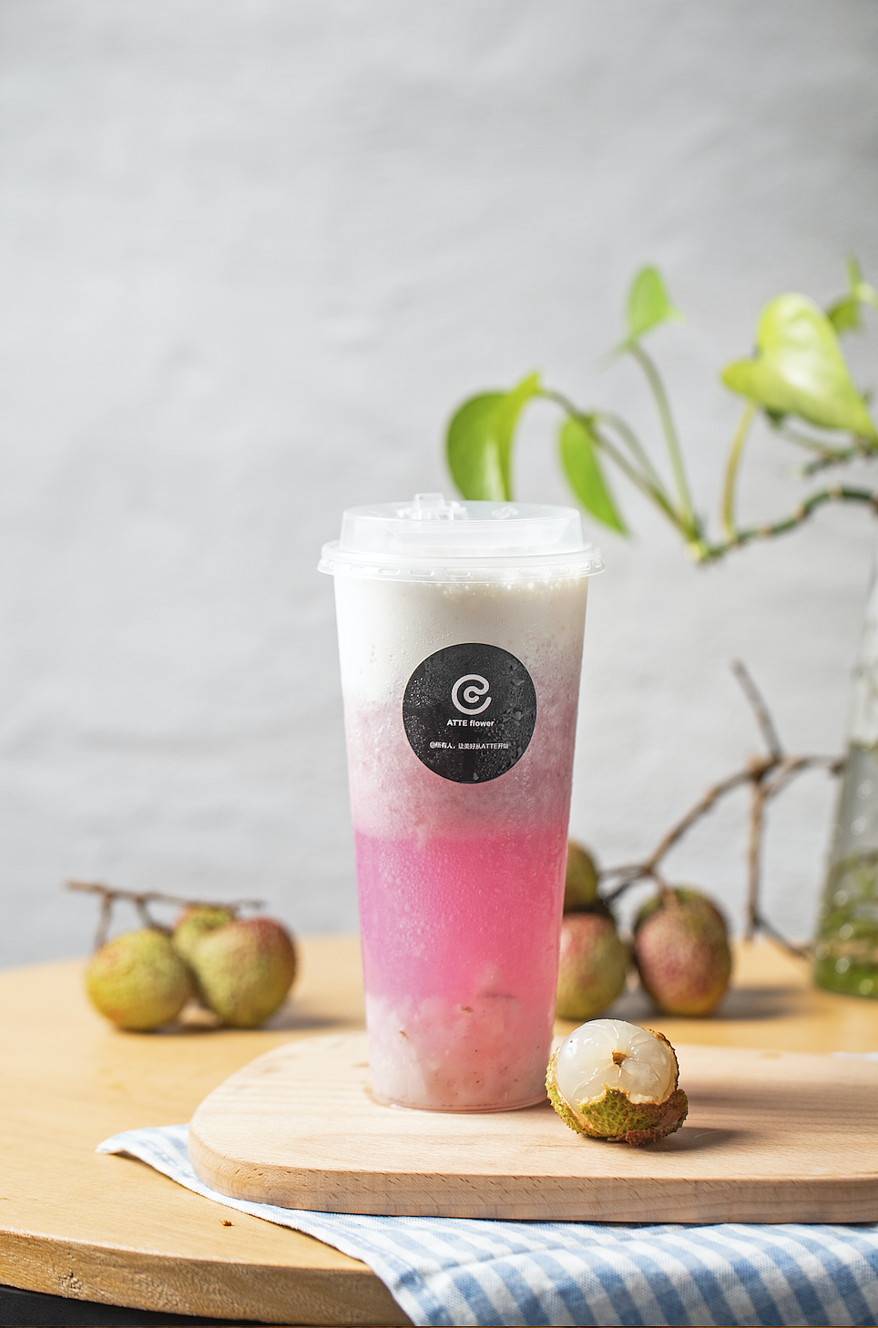 夏季荔枝饮品—苏州美食摄影