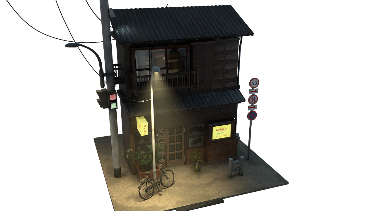 3D Modeling: Memory of Tokyo（图ZMjQxNjA3NjA0） - 场景 - 站酷设计师topsjulia原创素材 - 站酷ZCOOL