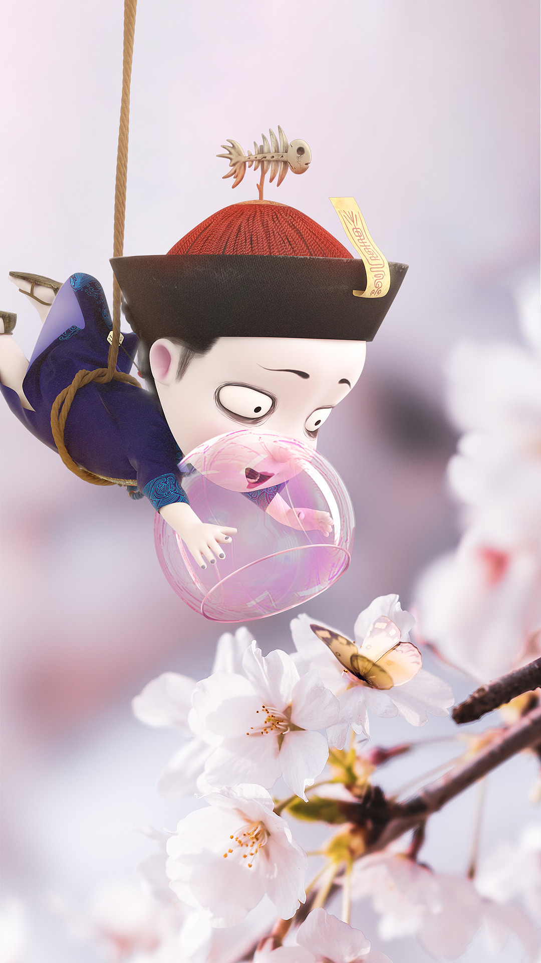 想带你前往,四季花开的地方 | 僵小鱼四季壁纸|动