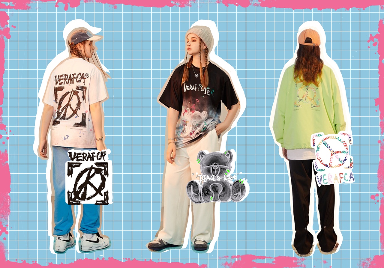 潮牌 | 服装插画设计（图ZMjgxNTQwNDcy） - 休闲/流行服饰 - 站酷设计师缺钙小郭原创素材 - 站酷ZCOOL