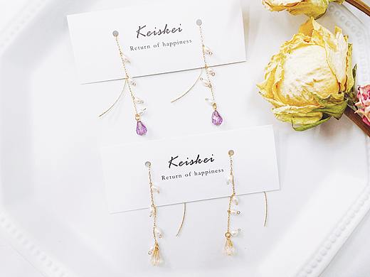 keiskei原创手作 珍珠系列 ｜温婉琉璃（个人主页-ZNDE3MDEzNjA=） - 首饰设计 - 站酷设计师Keiskei花园物语原创素材 - 站酷ZCOOL