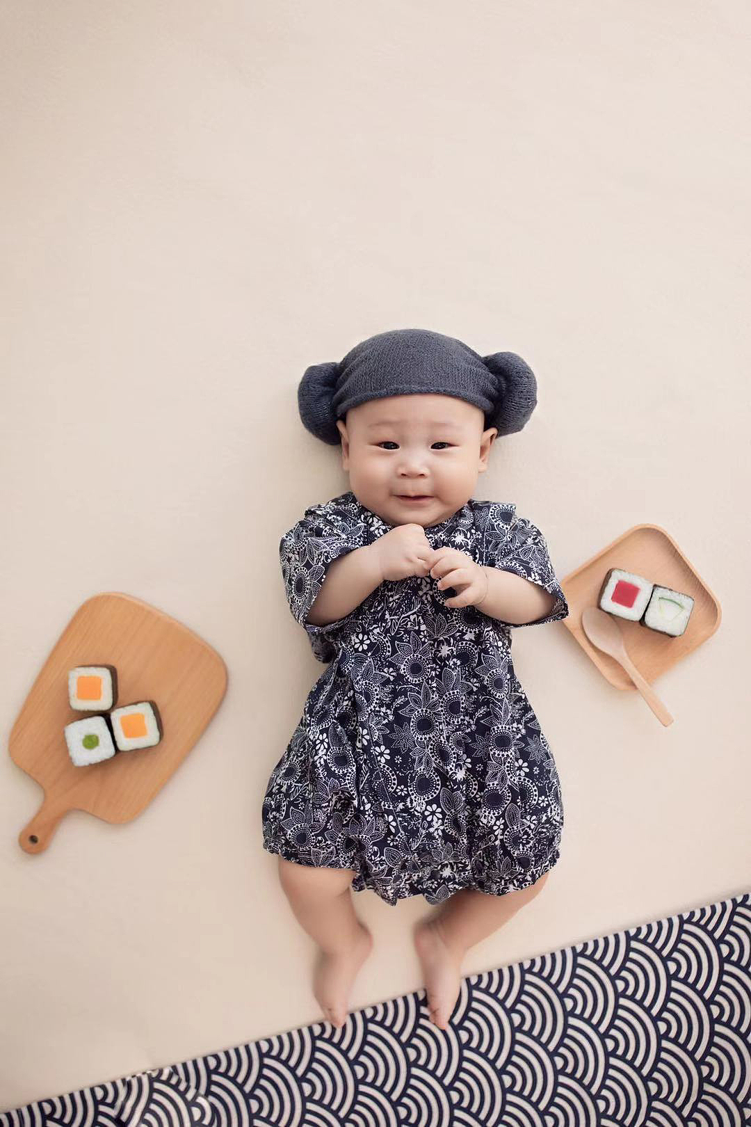 百天宝宝男孩场景