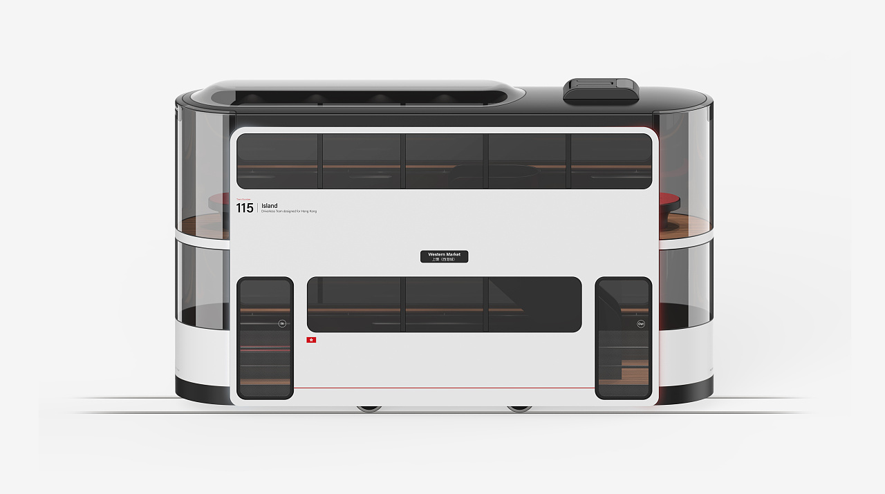 【未来之星奖】"岛屿" 无人驾驶双层电车