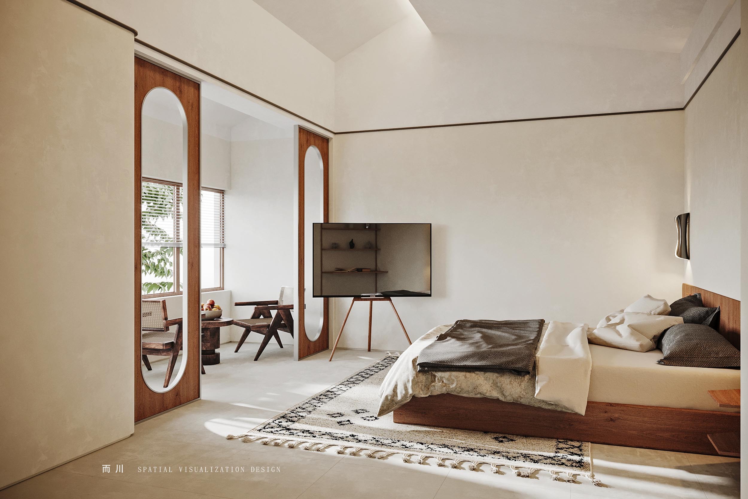 侘寂民宿(二) 丨 而川视觉|空间|家装设计|而川丨vision - 原创作品