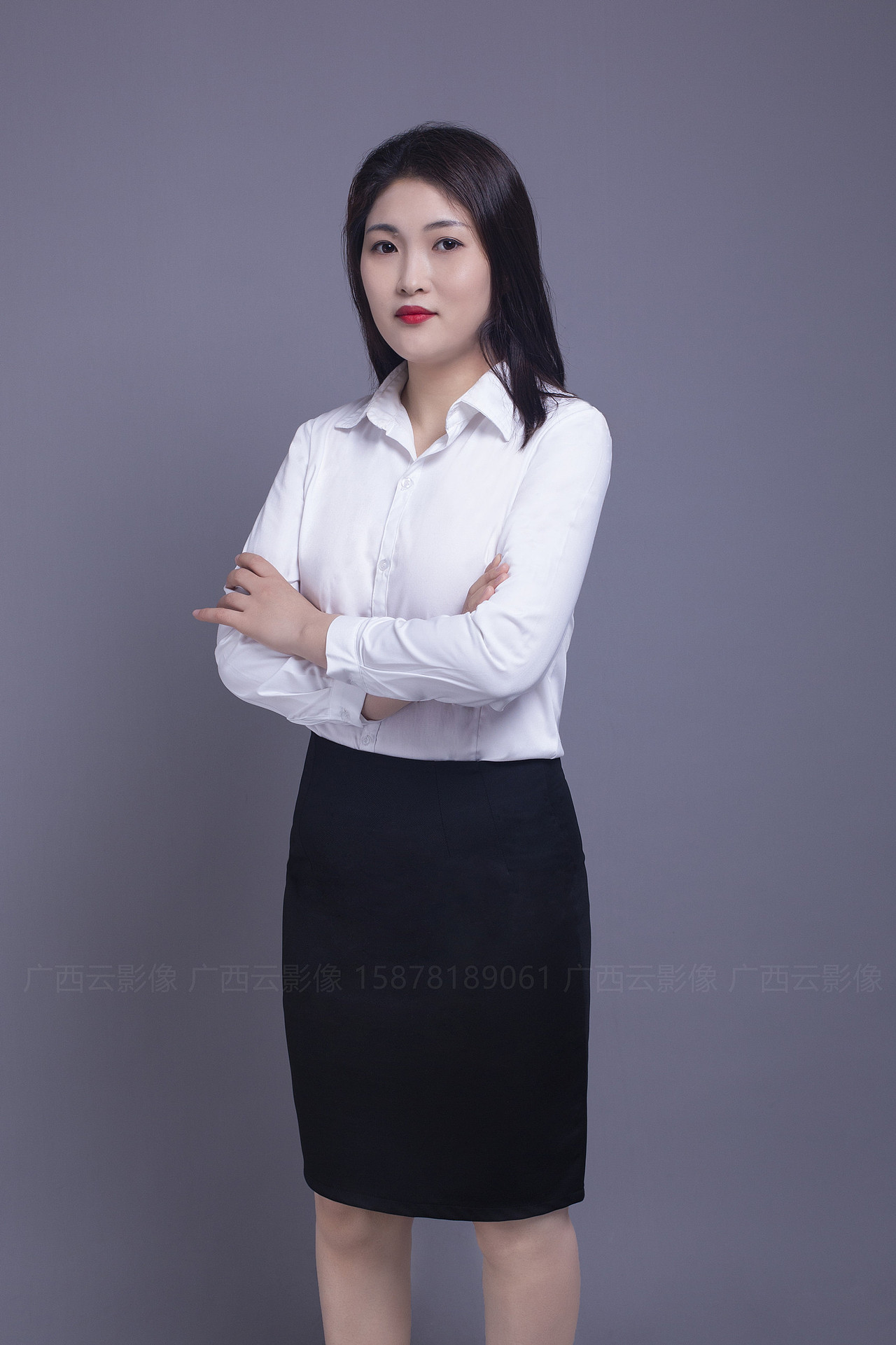 南宁商务海报半身形象照拍摄男士女士半身肖像照摄影