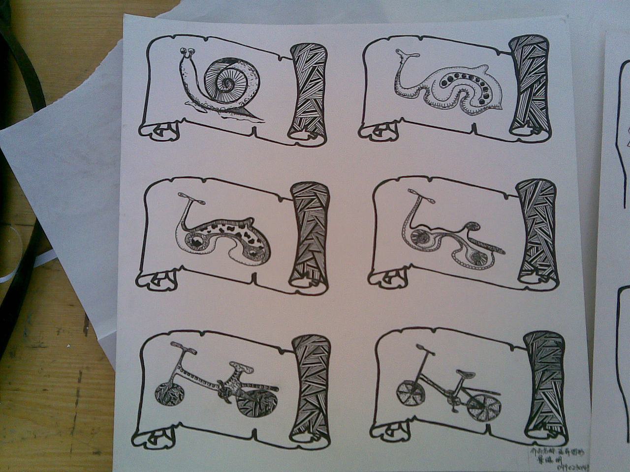 平面设计作品——条形码联想 ;拼置,共形,增殖图形|平面|图案|joycjin