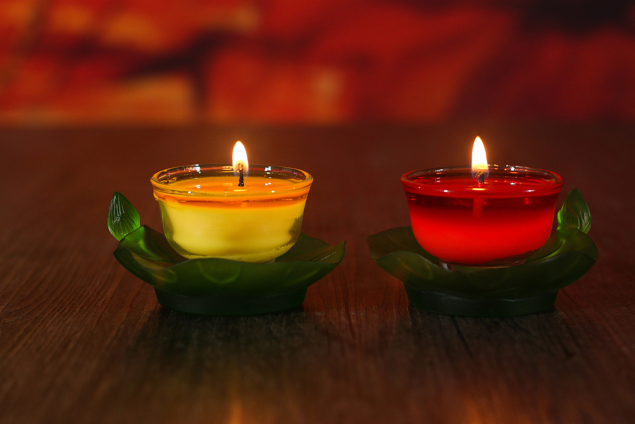 佛教蜡烛图片