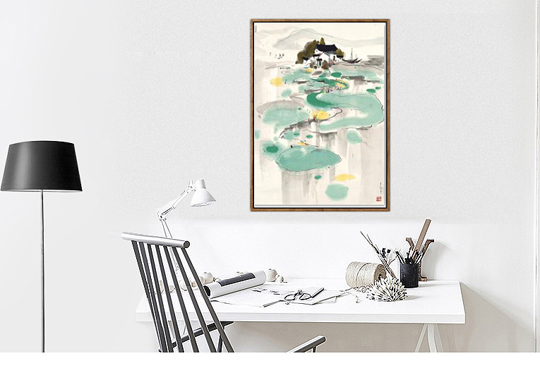 安徽装饰画、宾馆挂画、家庭背景墙笔画