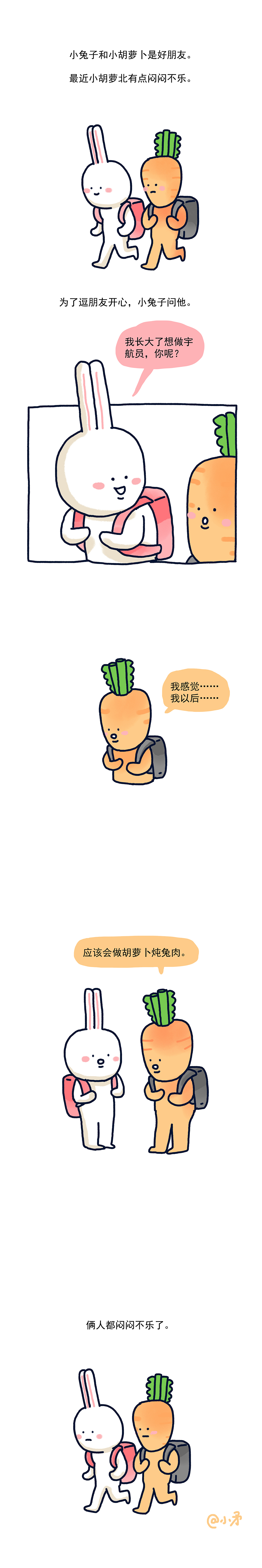 你长大了想做什么？（图ZMTc1ODIwNjQw） - 短篇/格漫 - 站酷设计师_小矛原创素材 - 站酷ZCOOL