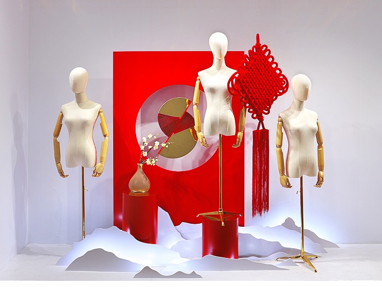 新中式橱窗_om橱窗设计-站酷zcool