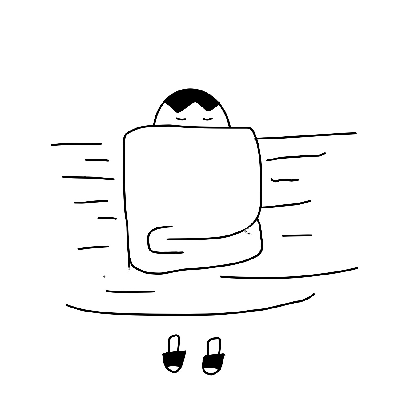 懒癌的四季草席|插画|绘本|小顽玩玩玩_原创作品-站酷zcool