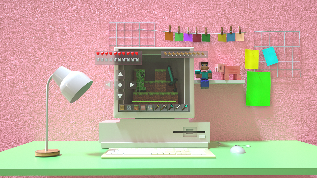 C4D 小物件小场景制作