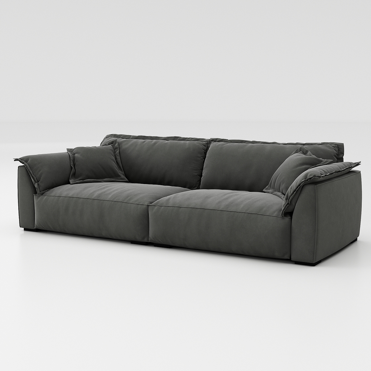 家具建模——软体沙发表现